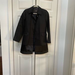 Coach trench black trench coat.
